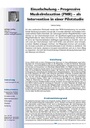 Einzelschulung – Progressive Muskelrelaxation (PMR) – als Intervention in einer Pilotstudie
