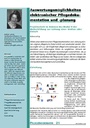 Auswertungsmoglichkeiten elektronischer Pflegedokumentation und - planung