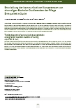 Entwicklung der kommunikativen Kompetenzen von ehemaligen Bachelor-Studierenden der Pflege: Eine qualitative Studie
