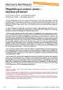 Abstracts des Monats