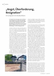 [doc_235219] "Angst, Überforderung, Resignation"