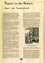 Frauen in der MedizinHexen und Frauenheilkunde