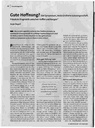 Gute Hoffnung? Das Symposium Ver(un)sicherte Schwangerschaft. Pränatale Diagnostik zwischen Hoffen und Bangen