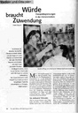 Würde braucht Zuwendung Therapiebegrenzungen in der Intensivmedizin