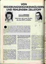 Von Regierungskrankenhäusern und fehlendem Zellstoff